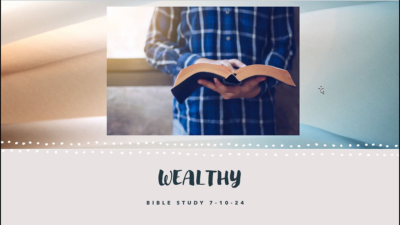 Wealthy: Understanding What Biblical Wealth Truly Is