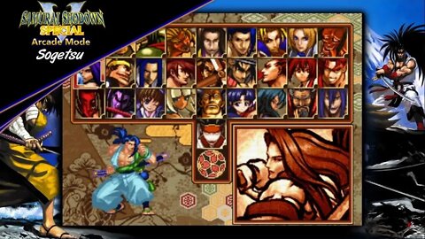 Samurai Shodown V Special - Arcade Mode - Sogetsu