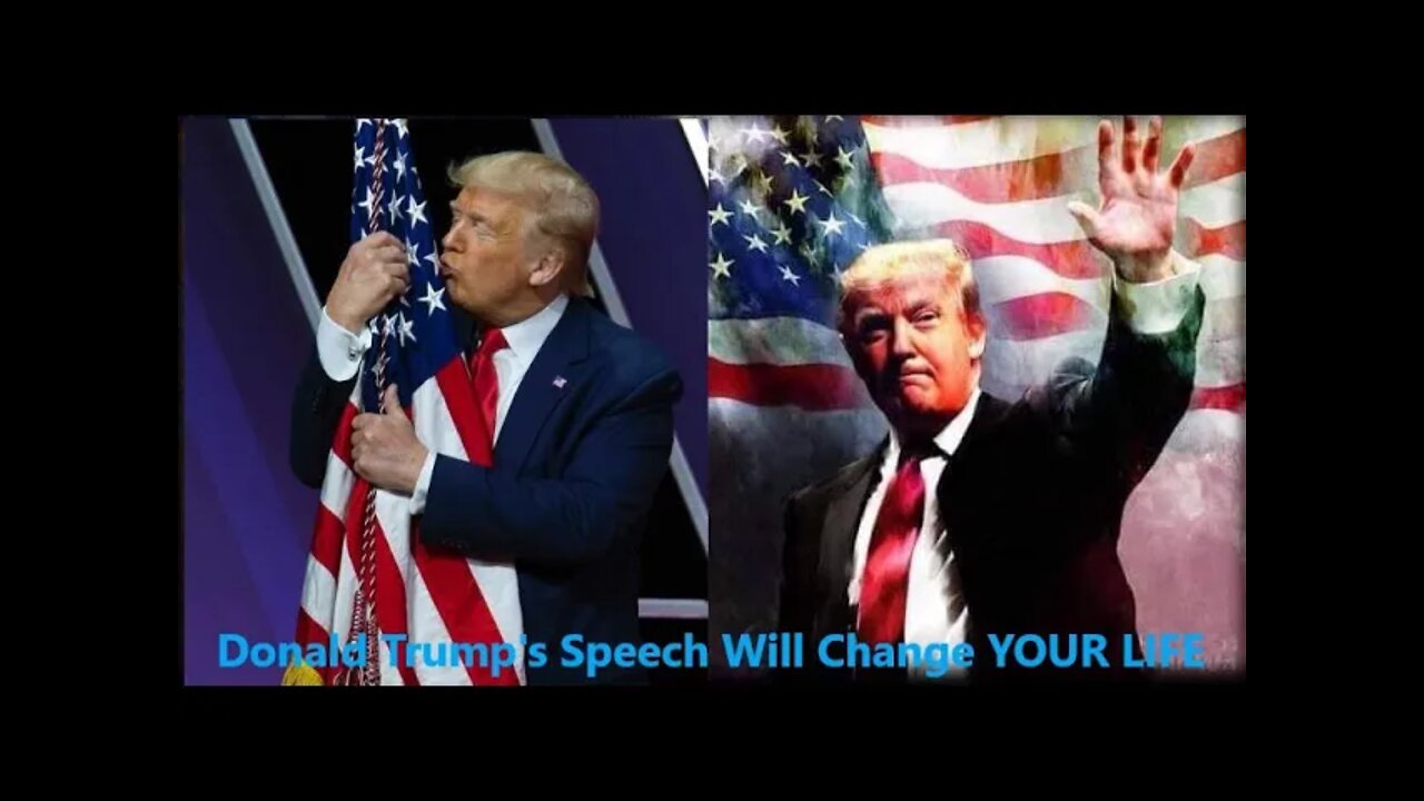 Donald Trump's Speech Will Change YOUR LIFE