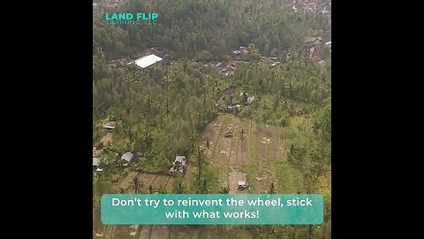 Land flipping, the fastest path to legacy wealth & unlimited freedom. #realestateinvesting