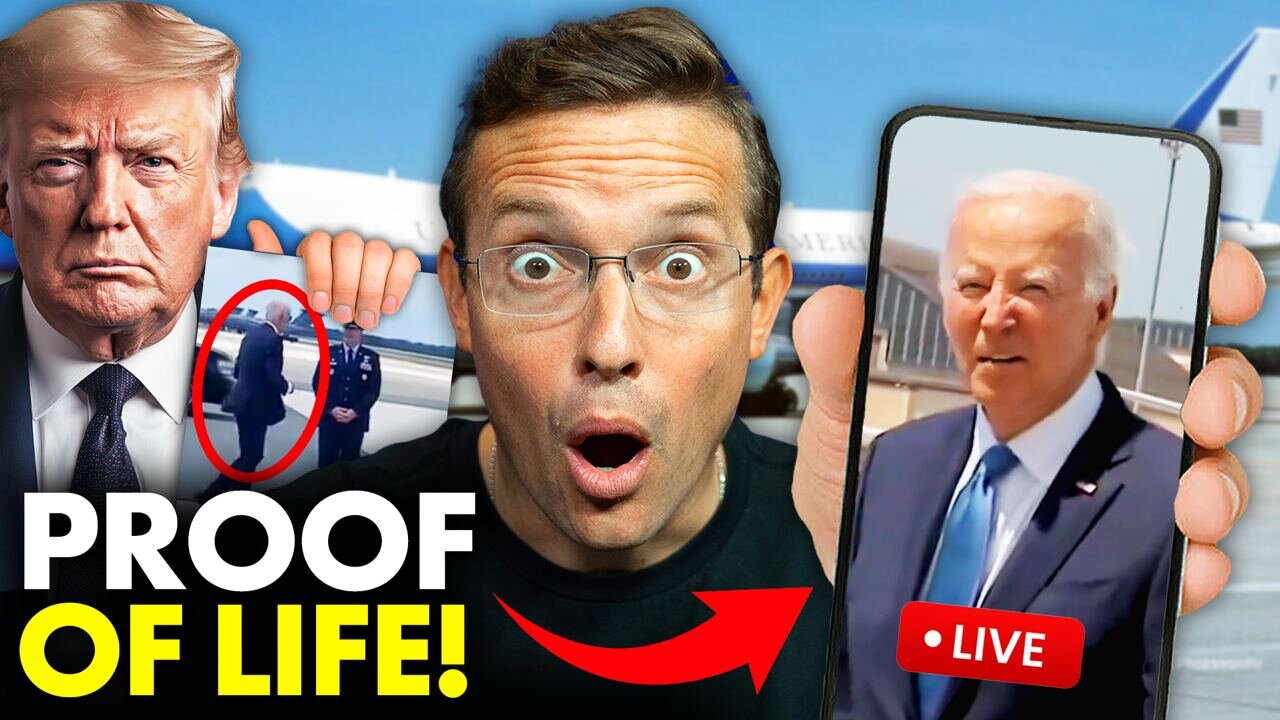 🚨 Biden Proof Of Life!? A Weak, Sickly Joe Appears on TV Can Barely Walk | Looks STUNNED, Confused