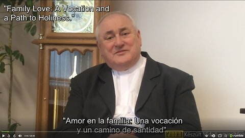 Family Love: A Vocation and a Path to Holiness