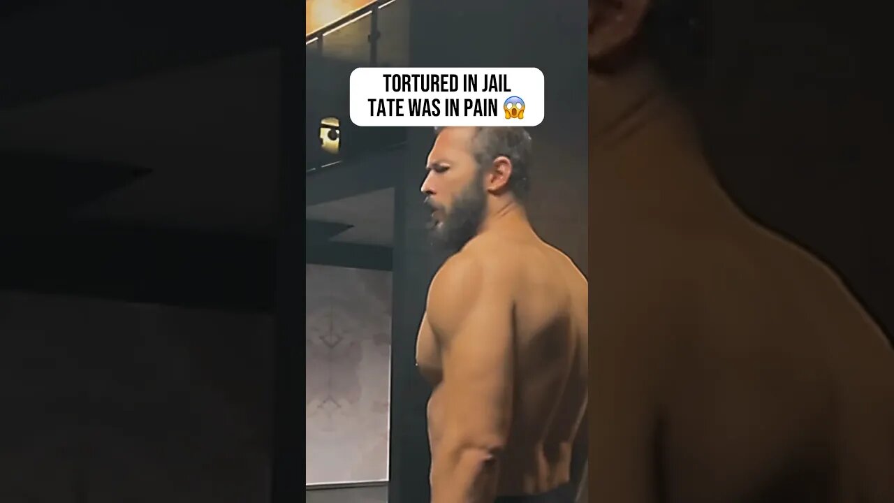 Tate reveals scars from jail 😱