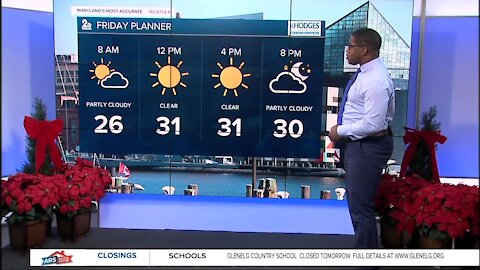 WMAR-2 News Weather at 11