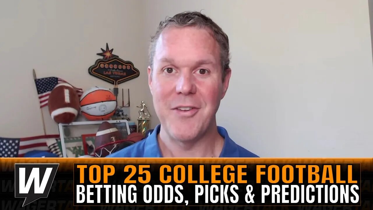 College Football Week 1 Picks and Odds | Top 25 College Football Betting Preview & Predictions