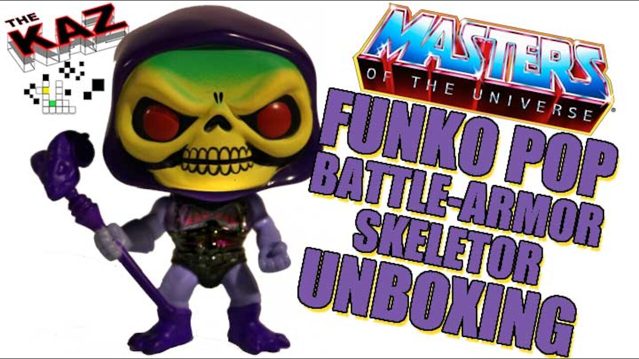 Battle Armor Skeletor Funko Pop Unboxing