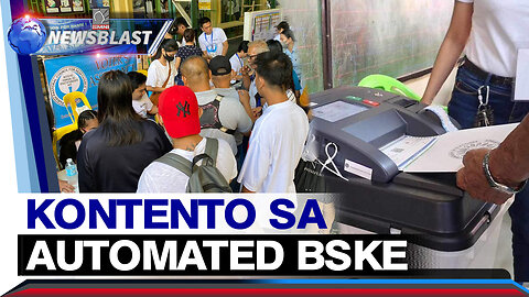 Mga botante ng Brgy. Pasong Tamo, kontento sa itinakbo ng automated BSKE