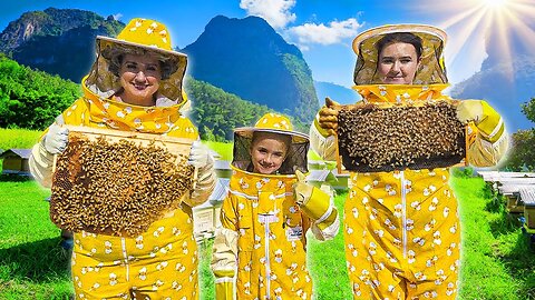 Ruby and Bonnie learn about Bees for kids.