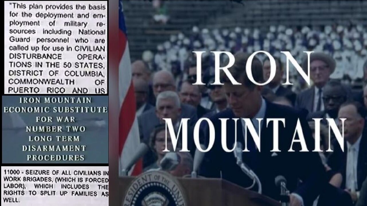 The (1967) Report From Iron Mountain - Bill Cooper [English subtitle]