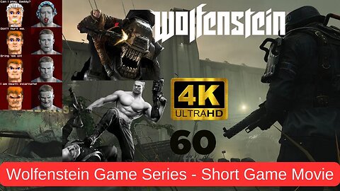 Wolfenstein Game Series | Evolution of Wolfenstein | Wolfenstein Games | Short Game Movie | 4k 60FPS