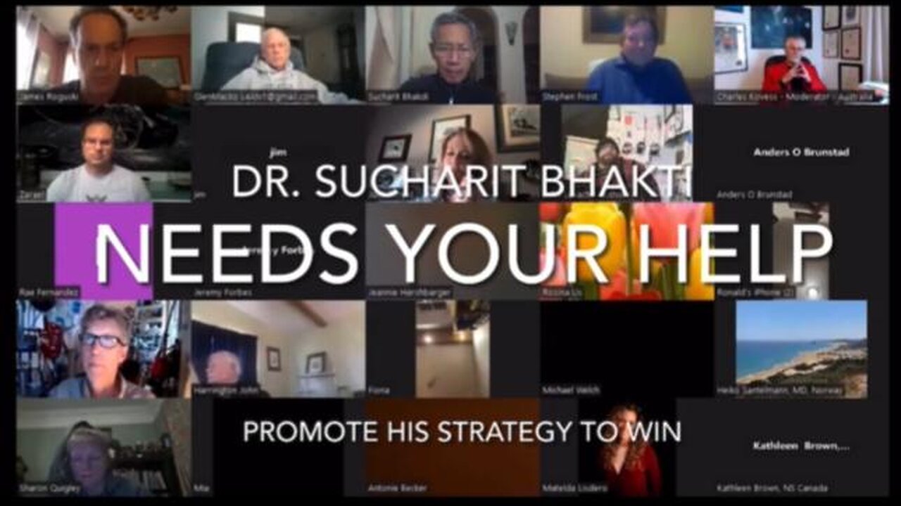 Dr. Sucharit Bhakdi - The Plan to Stop Tyranny