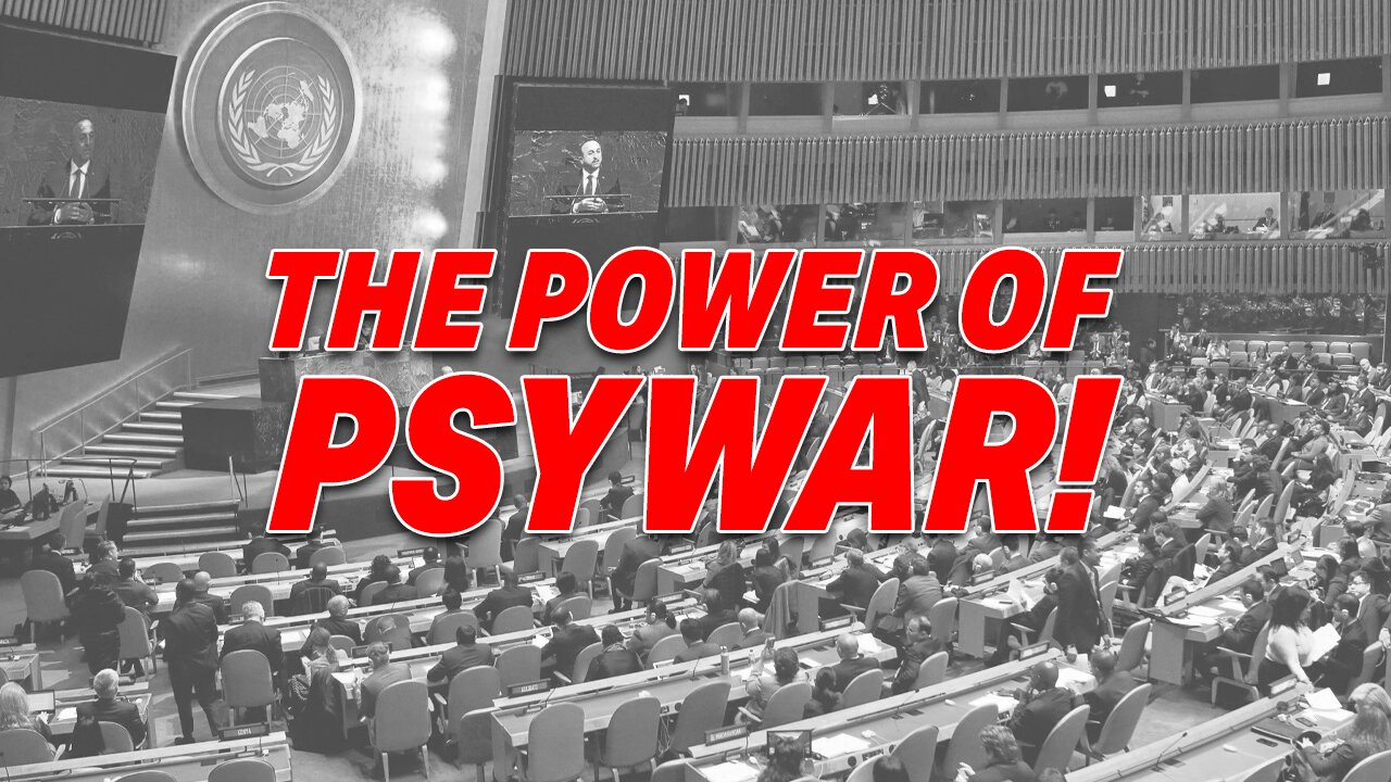 THE POWER OF PSYWAR: DR. MALONE EXPLAINS HOW INTERNATIONAL BODIES SHAPE THE WORLD