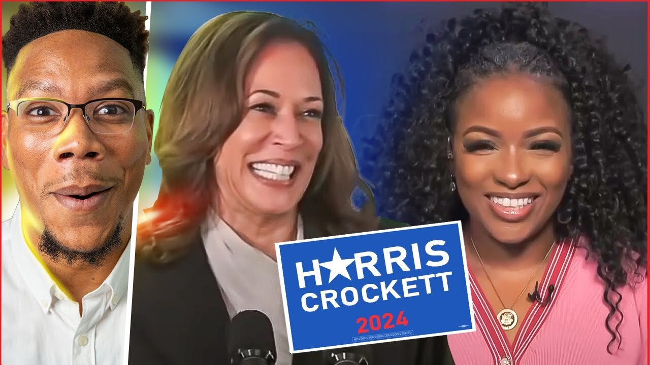 Rep. Jasmine Crockett "Ten Toes Down" With Kamala Harris