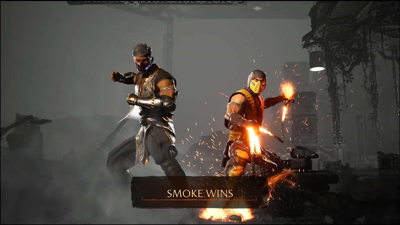MK1 Smoke vs Kitana
