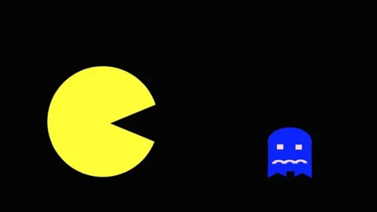 Самый первый запуск игры Pac-Man от #Atari 1980 год