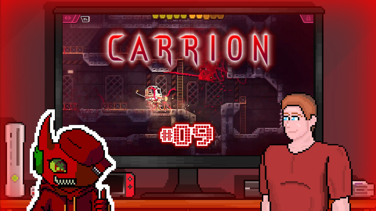 🍝 Carrion - Feat. KillRed40 of COG (Carrion VS Mech) Let's Play! #9