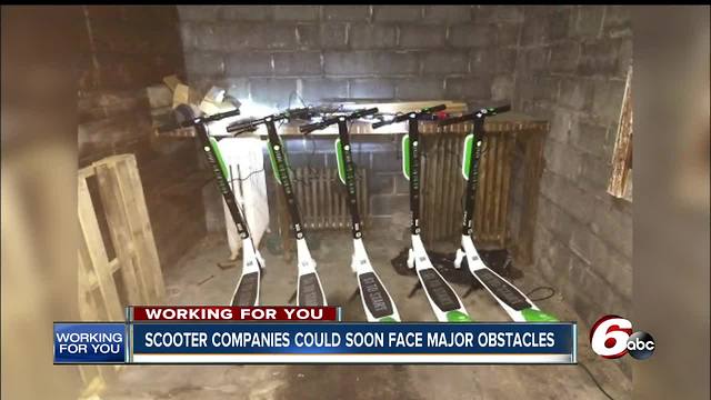 Electric scooters taking over Indianapolis