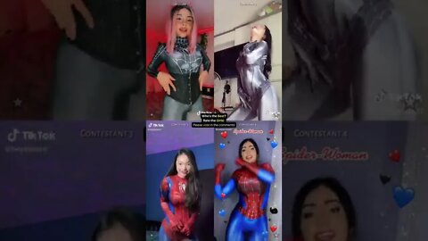 Rate the Girls: Best Venom vs Spiderman TikTok Cosplay Contest #2 🕷🕸 (Marvel) #shorts