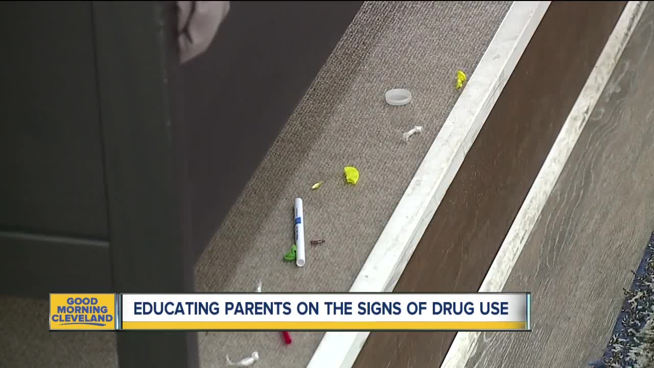 Educating parents on the signs of drug use