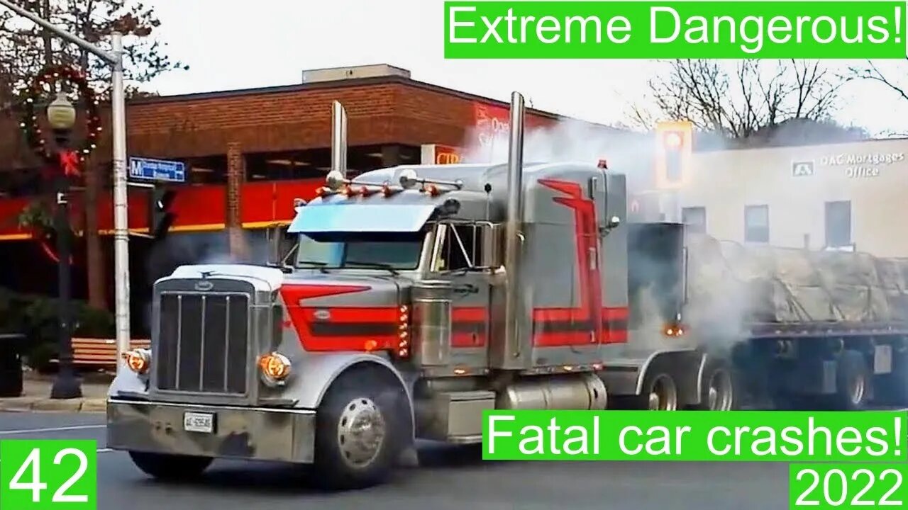 Extreme Dangerous! Fatal car crashes 42- 2022