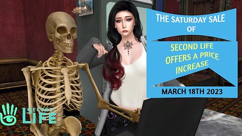 Ready for the WEEKEND SALES in Second Life? You need to know about Saturday Sales Prices Increase😪