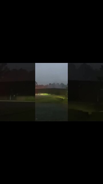 Warren Arkansas High School on Fire