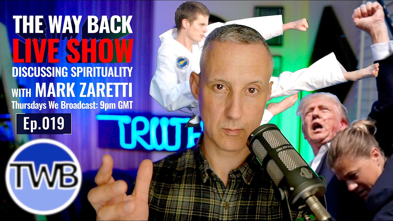 Ep.019 Karate, Trump, Autism, Soul Mates | 18/07/24 Discussing Spirituality with Mark Zaretti