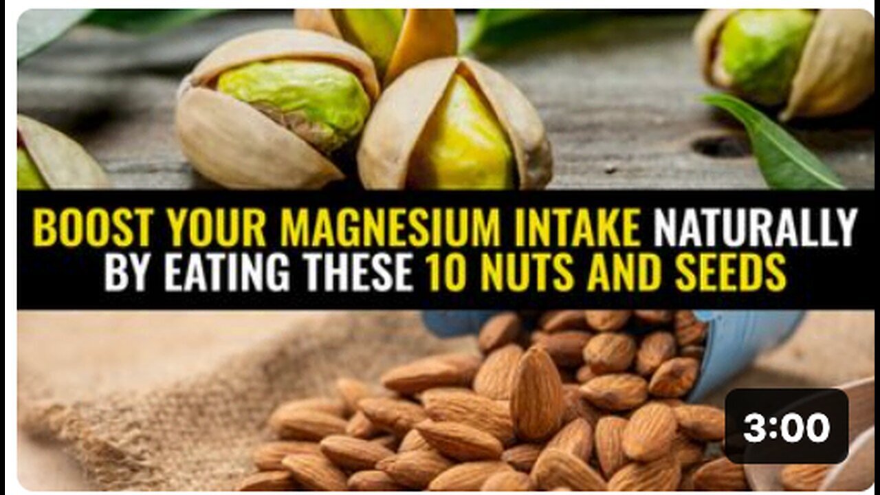 Boost your magnesium intake naturally by eating these 10 nuts and seeds