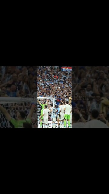 ARGENTINA FAVORITA NA COPA! #shorts #Messi #mbappe #argentina #frança