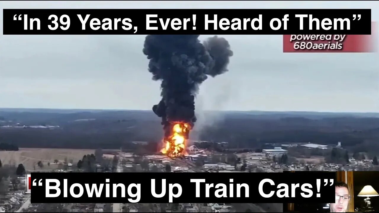 What On Earth Has Happened Here? Ohio Train derailment!