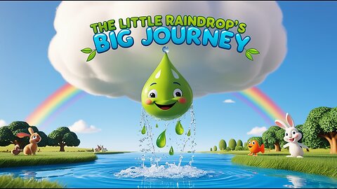 The Little Raindrop's Big Journey – A Heartwarming Kids’ Story about Nature and Kindness