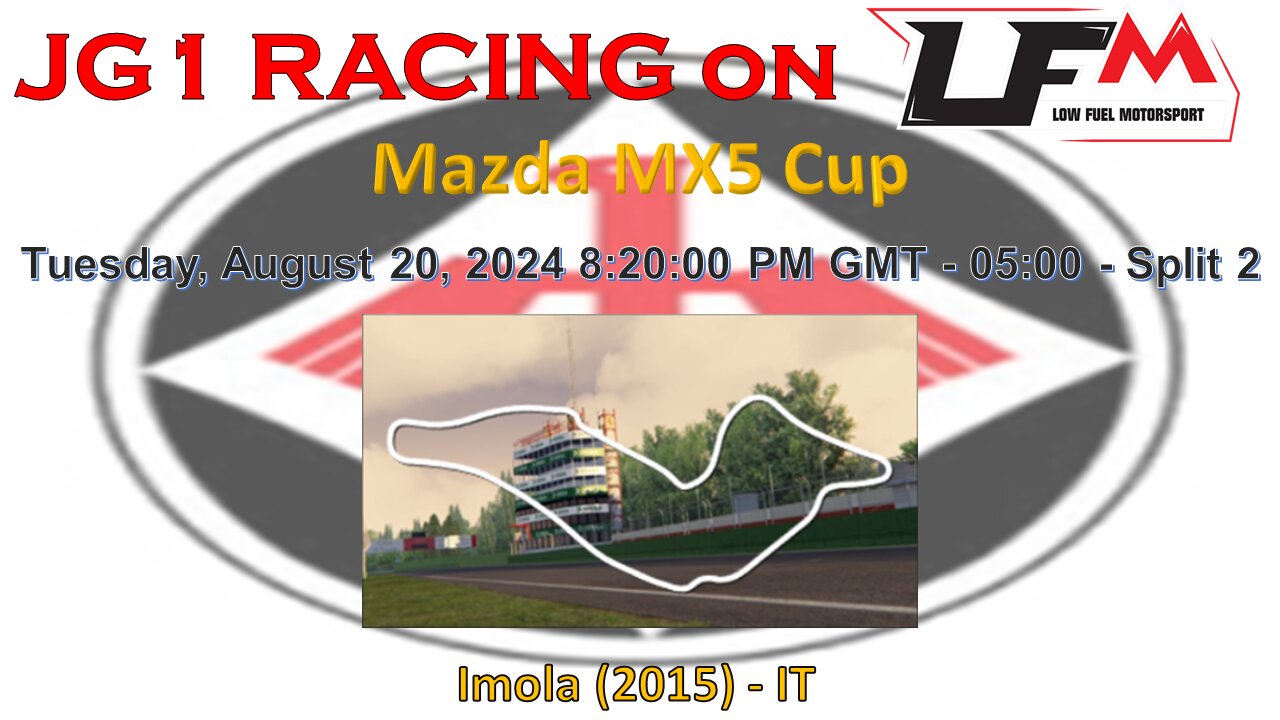 JG1 RACING on LFM - Mazda MX5 Cup - Imola (2015) - IT - Split 2