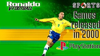 Year 2000 released Sports Games for Sony PlayStation