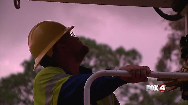 Heroes of the Hurricane: Family members offer support for hard-working linemen