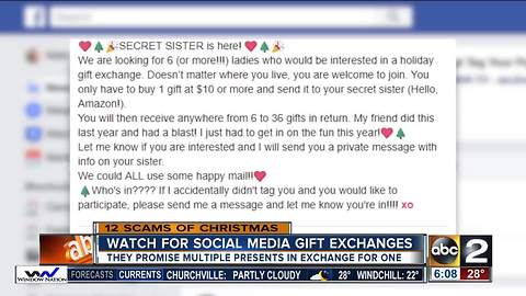 Spoiler alert: you won't get lots of presents through online gift exchanges