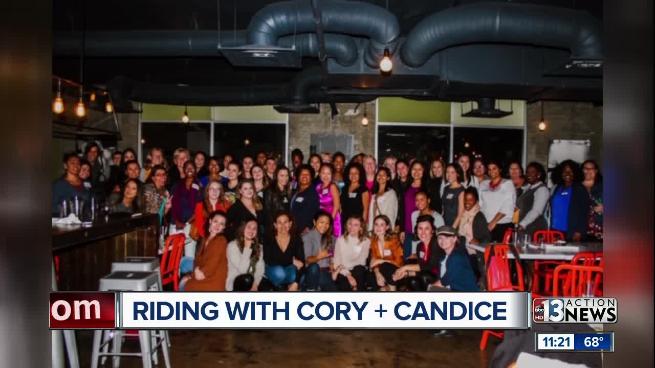 Riding with Cory + Candice: Local entrepreneurs empower women to support other women