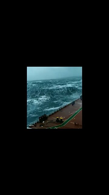 Ship Sailing in Rough Weather.