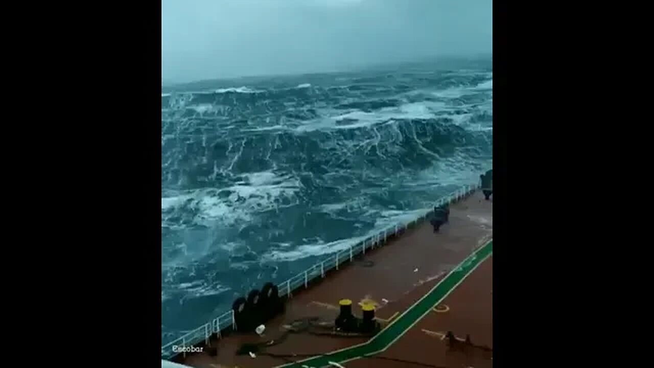 Ship Sailing in Rough Weather.