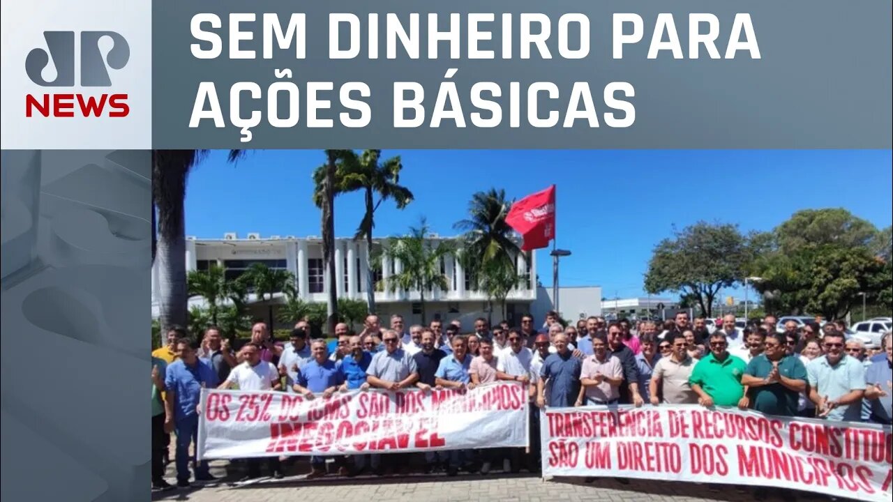 Prefeituras do RN protestam contra falta de verba federal