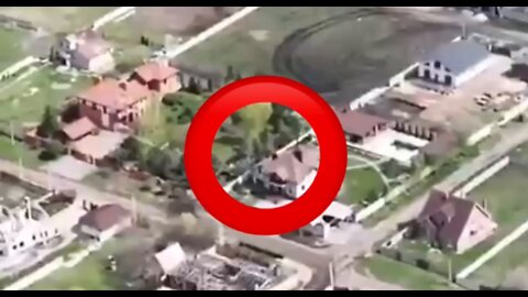 Precise strikes on Ukrainian tanks using houses in a residential area for cover