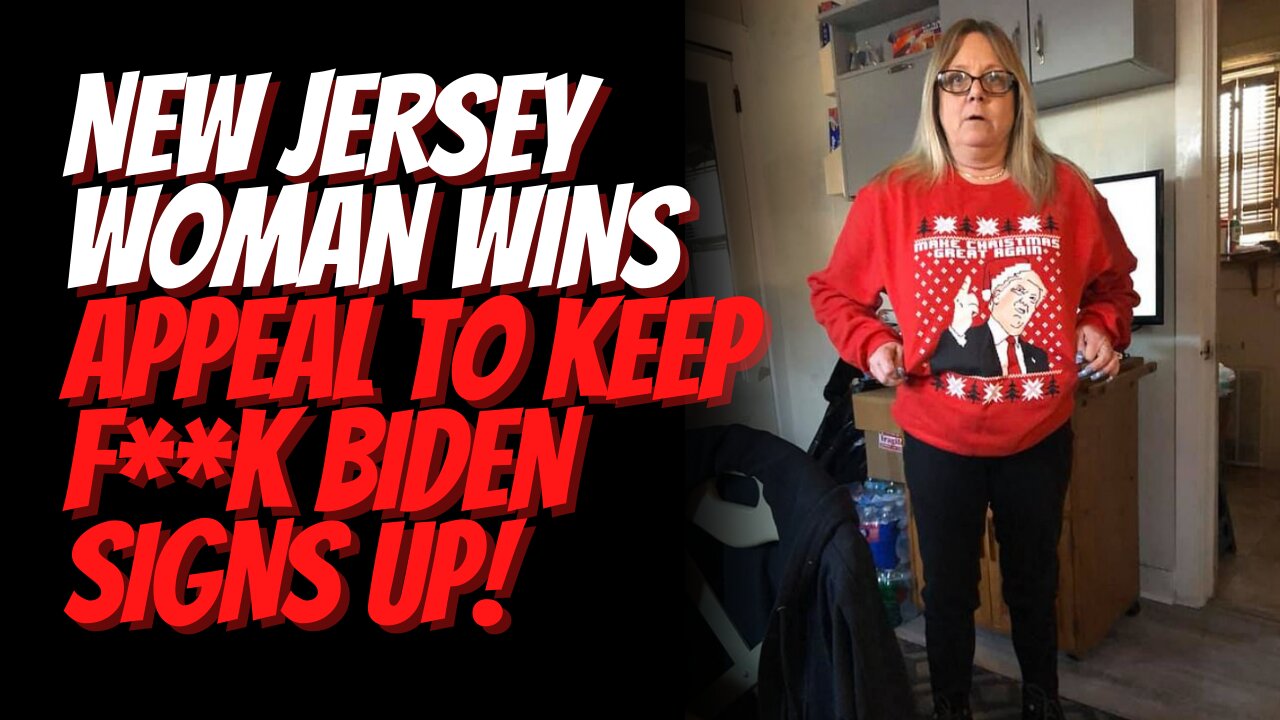 Trump Supporter WINS Appeal Keeps 'F**k Biden' Signs Outside Home Protected by First Amendment!