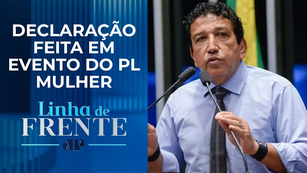 Jornal vê transfobia em fala de Magno Malta: “Mulher tem útero” | LINHA DE FRENTE