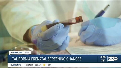 Changes made to California prenatal screenings