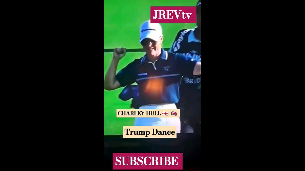 Hot Beautiful British Golfer 🏌️‍♀️ Does The Trump Dance