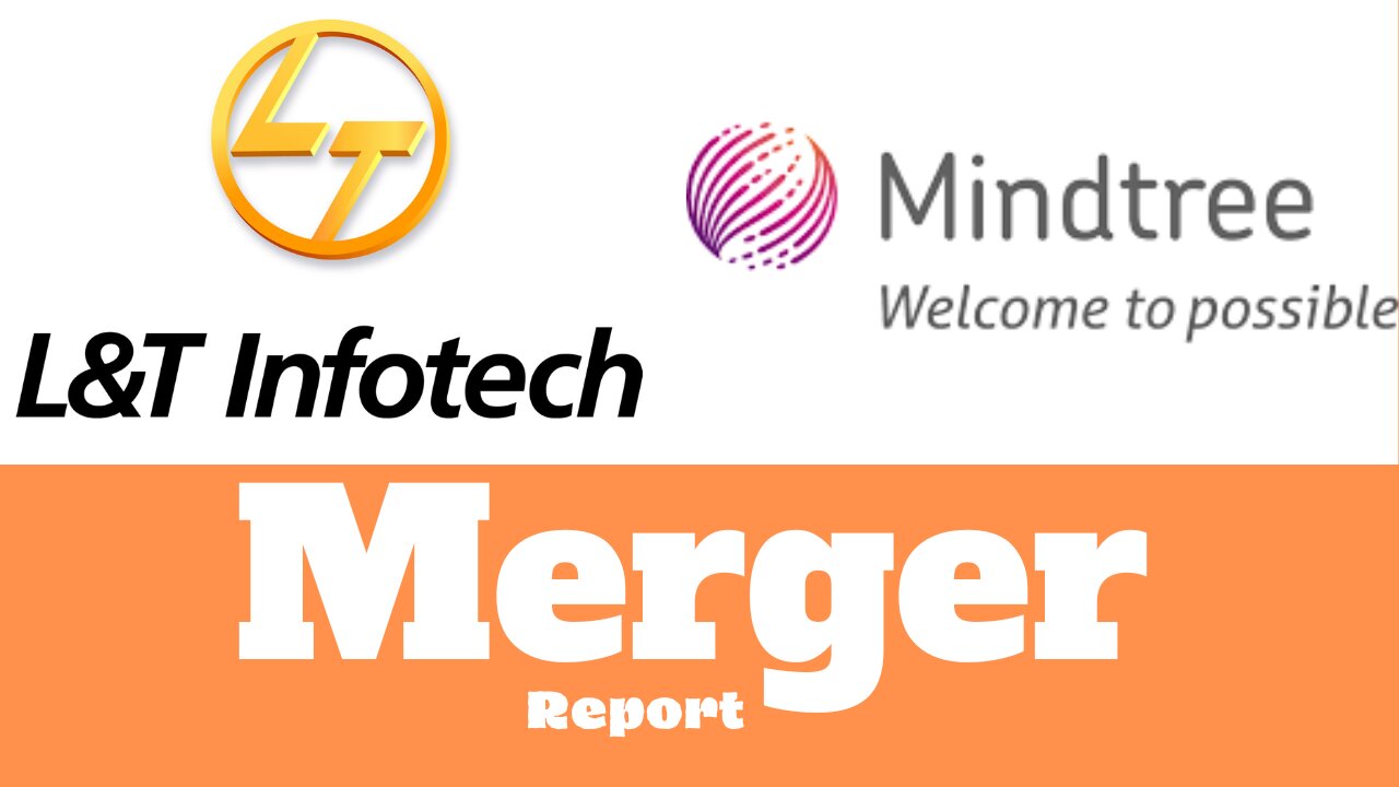 L&T Infotech│Mindtree│Announce Merger│Fifth Largest IT Services Provider.