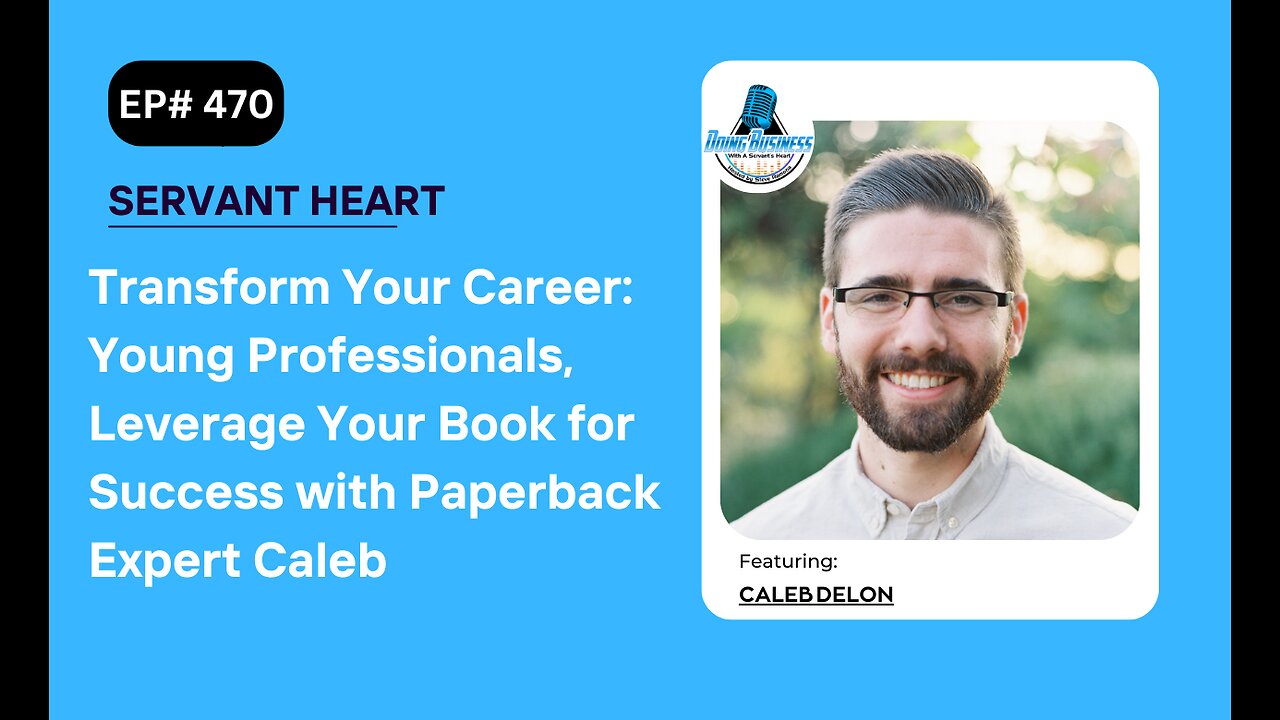 Transform Your Career: Young Professionals, Leverage Your Book for Success with Caleb