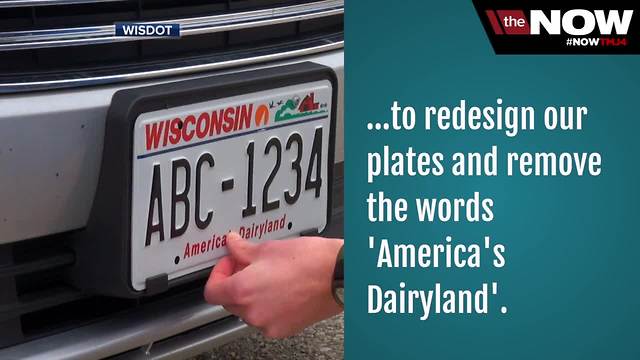 Governor Walker: "No way" Wisconsin is dropping "America's Dairyland" from license plates