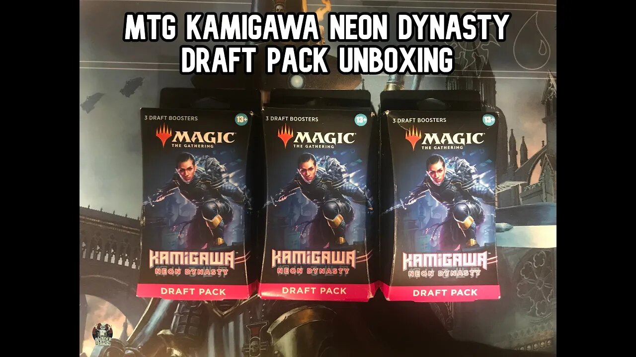 MTG Kamigawa Neon Dynasty Draft Pack Unboxings - Nice RARES & a MYTHIC