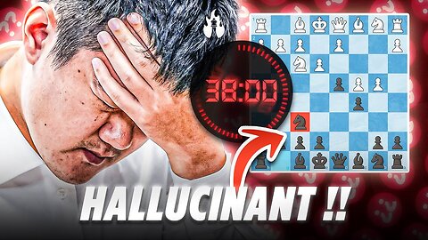 Echecs - Blitzstream | JAMAIS VU - Ding prend 38 MINUTES au 4e coup !!!!!!!!!!! [Flokossama]