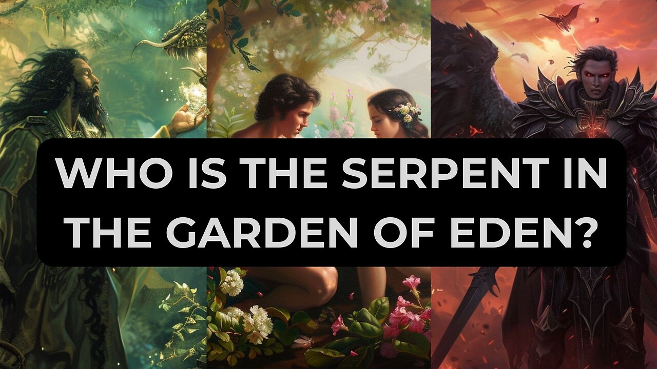 Who is the Serpent in the Garden of Eden!